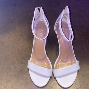 white heels